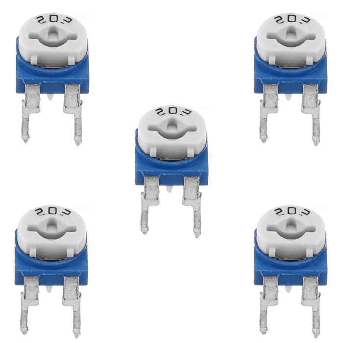 Iotcart SES-P-2445 20K Ohm Cermet Potentiometer - Voltage Divider for Arduino/RPi