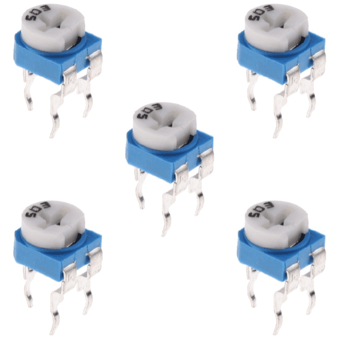 Buy 5K Cermet Preset Potentiometer (Pack of 5) for Arduino & Raspberry Pi - Price in India