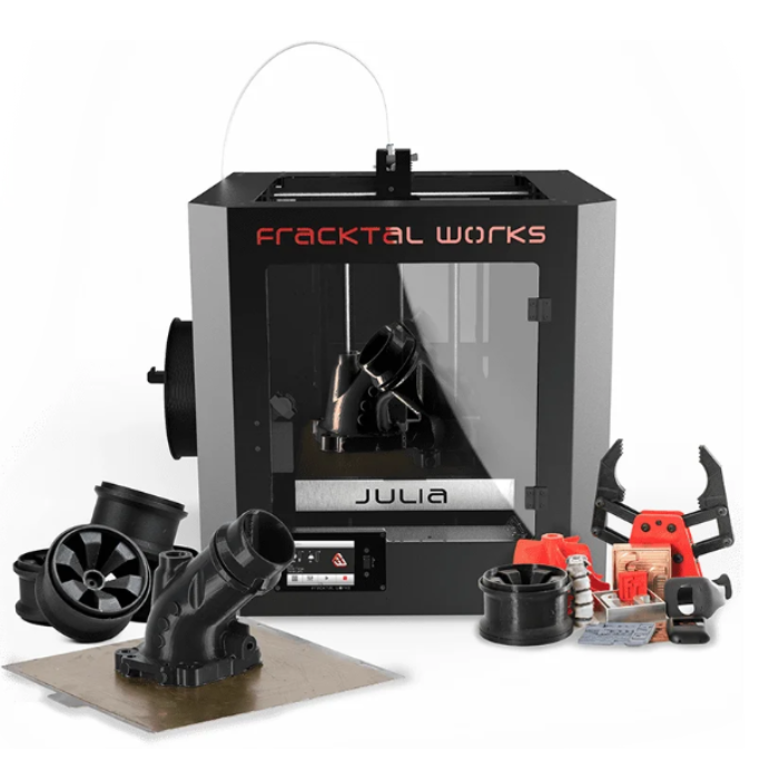 Fracktal Works Julia 200 FDM 3D Printer - 200x200x200mm Build Volume for Prototyping