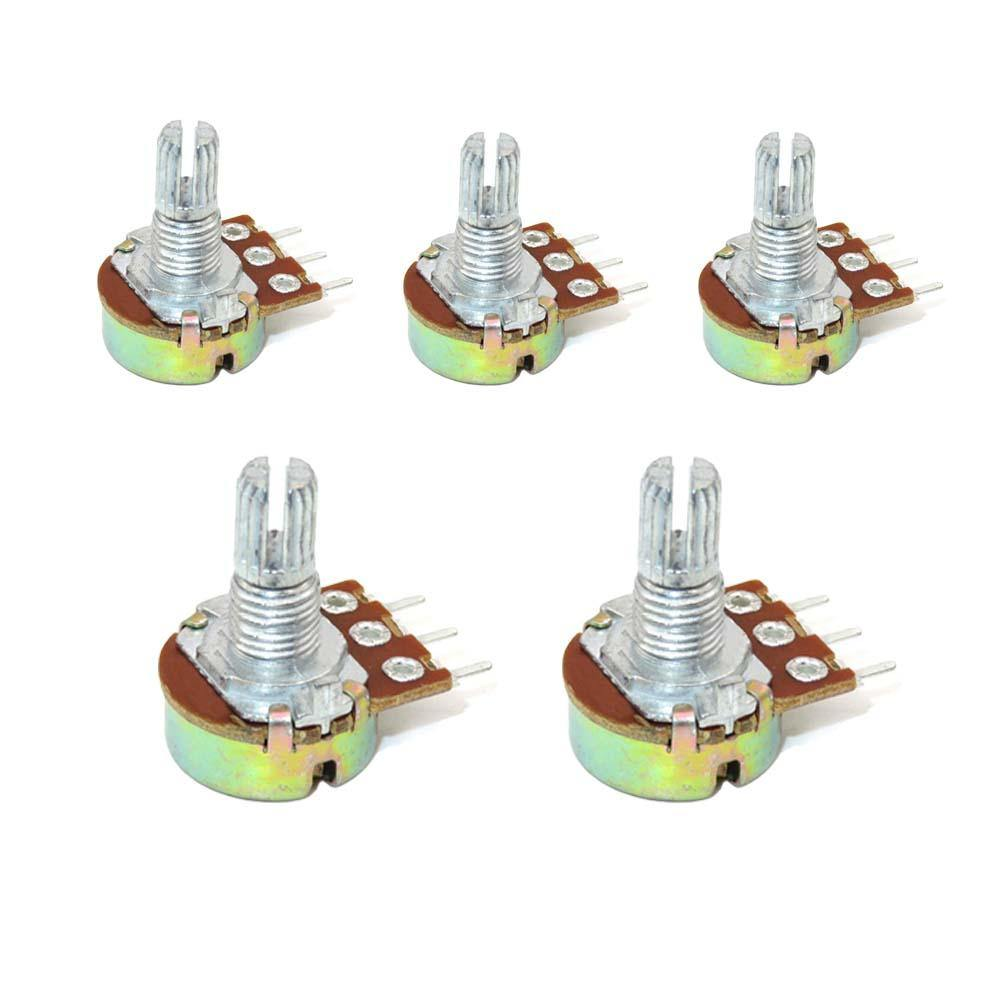 100 Ohm Pot Potentiometer - (Pack of 5)