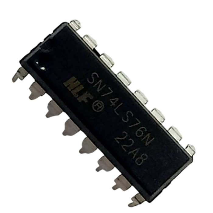 SN74LS76N IC Dual J-K Flip-Flop with Preset and Clear