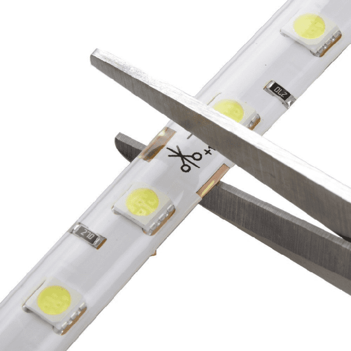 Iotcart SES-P-2520 12V Cold White 5050 SMD LED Strip 5M - Home & Office Decoration