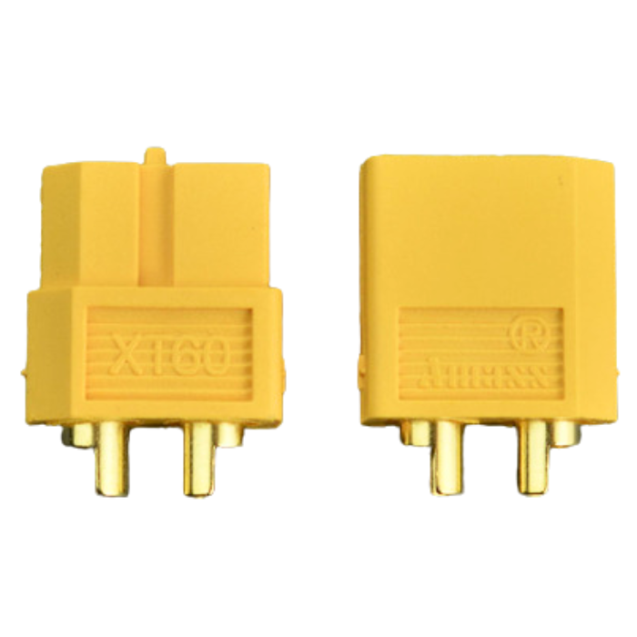 Iotcart XT60 Male & Female Gold Plated Bullet Connector - 60A Peak Current for RC Drones & Robotics