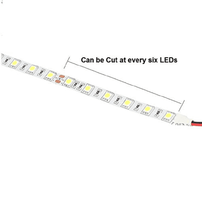 24V Warm White 5050 SMD LED Strip Flexible 5M/Roll NO Waterproof