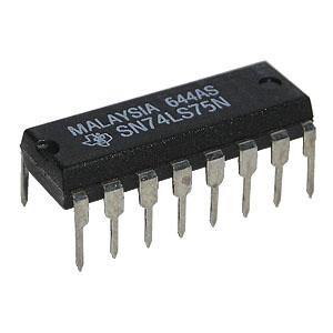 4 Bit D-Latch 74LS75 IC