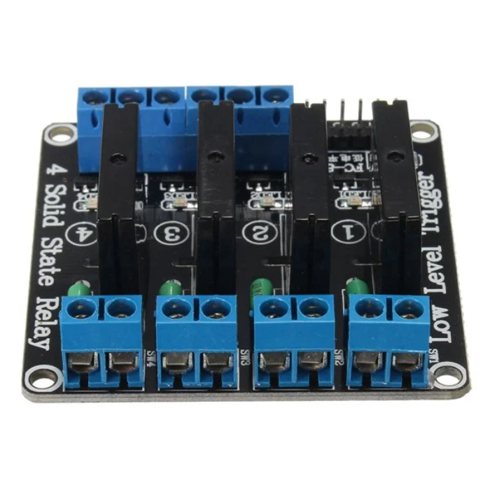 Iotcart 4 Channel Solid State Relay 240V AC - Device Control Module