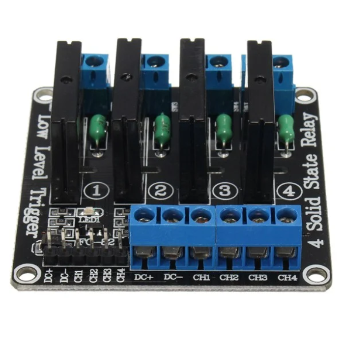 Iotcart 4 Channel Solid State Relay 240V AC - Device Control Module