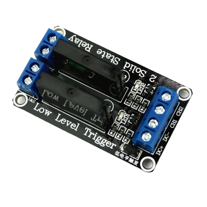 5V 2 Channel SSR Module SES-P-2563 - Solid State Relay for AC Load Control
