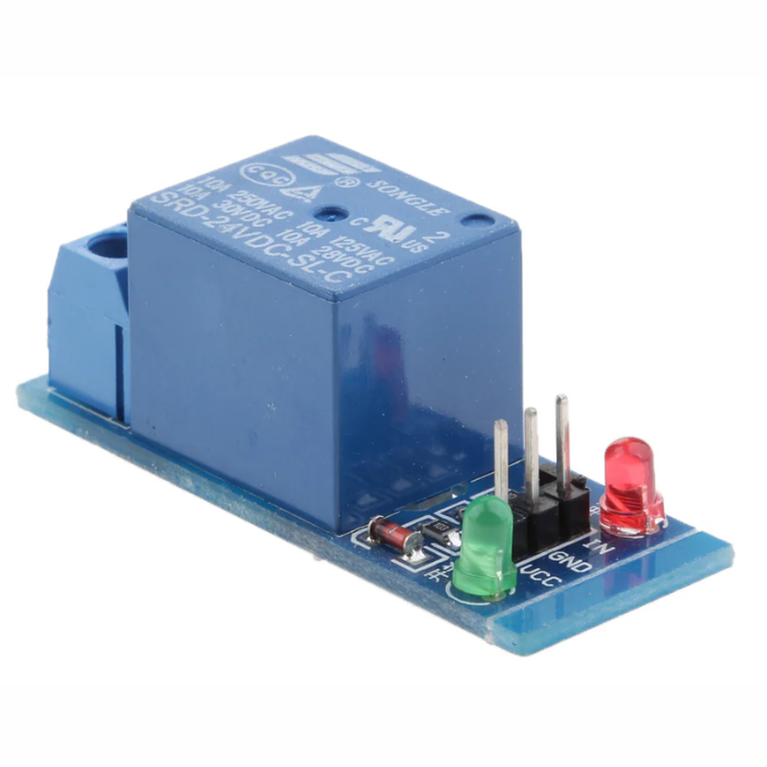 Multifunctional DC 24V 1 Channel Relay Module Low Level