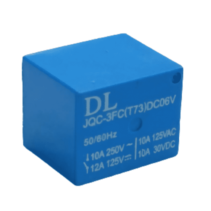 Iotcart 6V Relay Cube 10A - Home Automation & Microcontroller Control