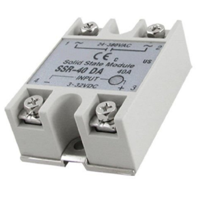 FOFEK SSR-40DA 40A Solid State Relay Module 24V-380V - High Current AC Switching