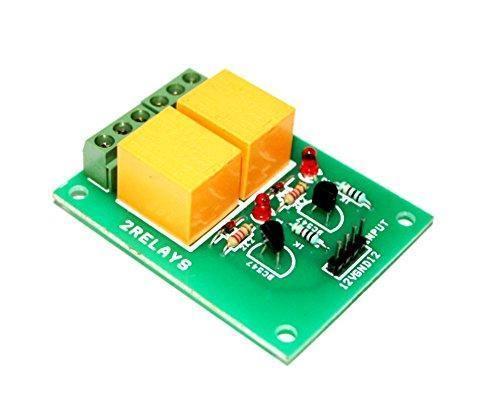 Iotcart SES-P-2580 12V 2CH Relay Board - Control AC/DC Loads