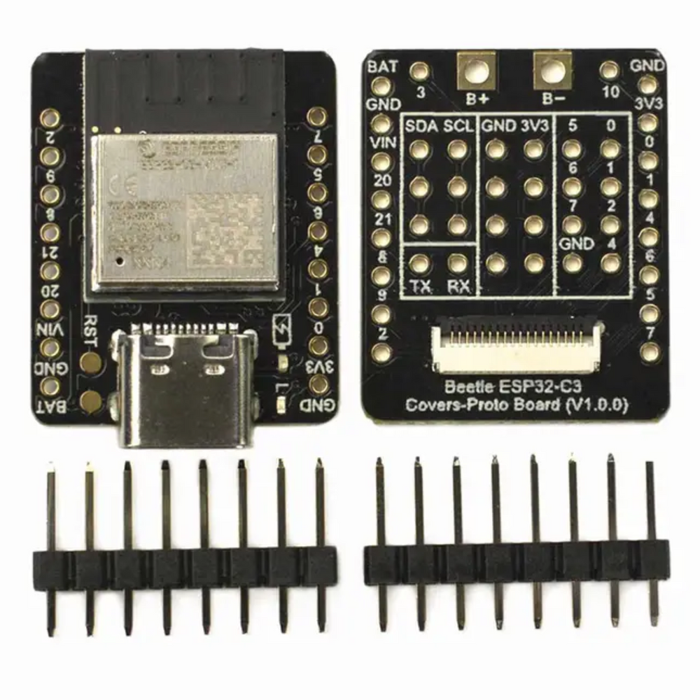 DFRobot Beetle ESP32-C3 RISC-V Dev Board - WiFi & Bluetooth 5 IoT Controller