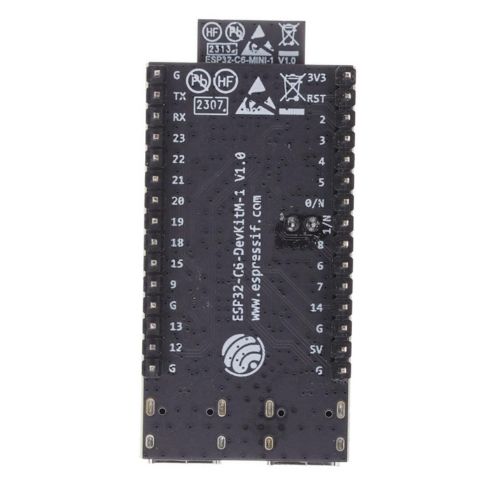 Espressif ESP32-C6-DevKitM-1 Wi-Fi 6 BLE Zigbee Dev Board - IoT Projects