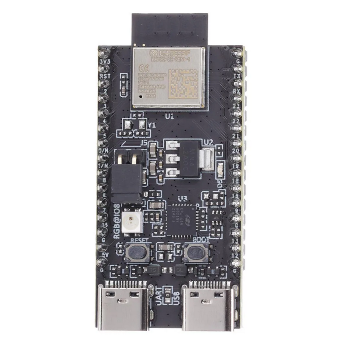 Espressif ESP32-C6-DevKitM-1 Wi-Fi 6 BLE Zigbee Dev Board - IoT Projects