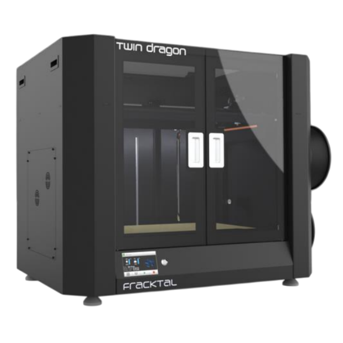Fractal Works Dragon 700 700x600x400mm FDM 3D Printer - Industrial Scale Printing