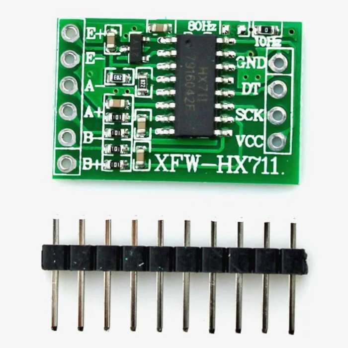 Iotcart HX711 Dual-Channel 24-Bit ADC Load Cell Module - Weight Measurement for Arduino