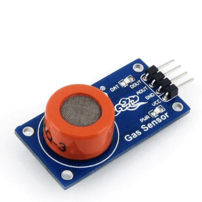 MQ-3 Gas Sensor Module For Benzine, CH4, Hexane, LPG, CO Detector Module
