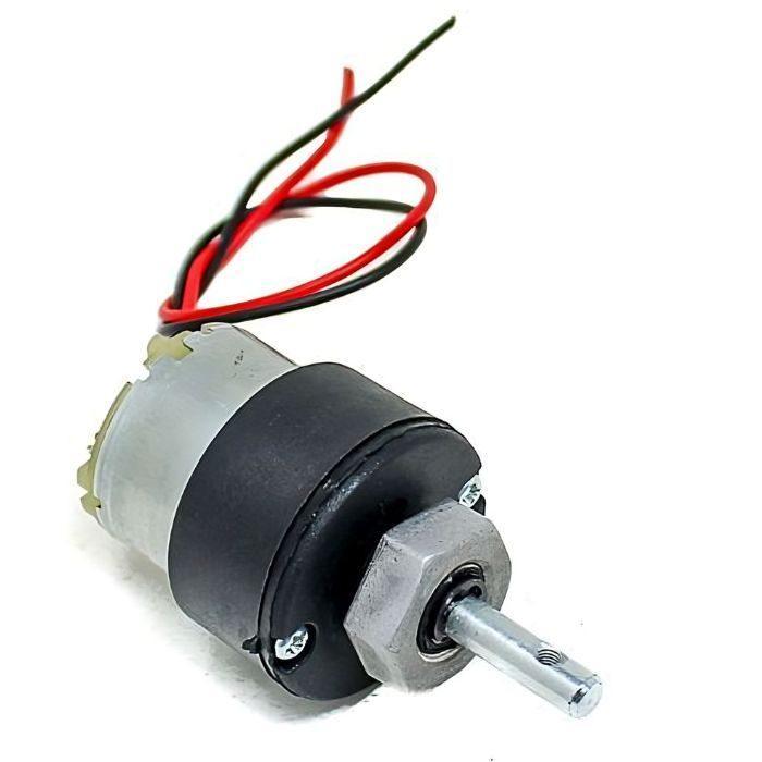 Iotcart 3.5 RPM DC Geared Motor 12V - Robotics & Arduino Projects