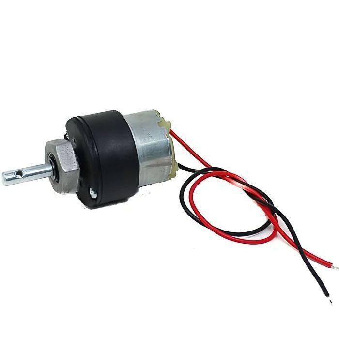 Iotcart 3.5 RPM DC Geared Motor 12V - Robotics & Arduino Projects