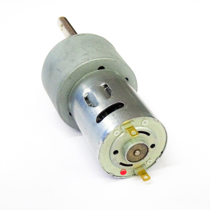Buy 12V DC Johnson Geared Motor 60 RPM (Grade B) - Robotics & Automation
