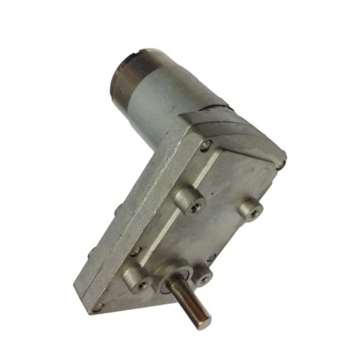 Buy 100 RPM 12V DC Rectangle Geared Motor with High Torque - Robotics & Automation