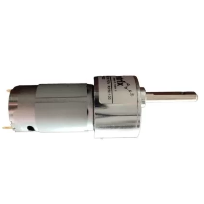 Johnson 10 RPM 12V DC Geared Motor (Grade A) - High Torque for Robotics & Automation