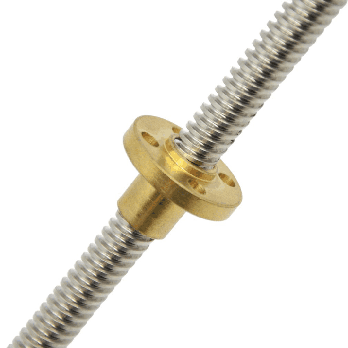 Iotcart SES-P-269 8mm Trapezoidal Lead Screw with Copper Nut - 3D Printer & CNC Use