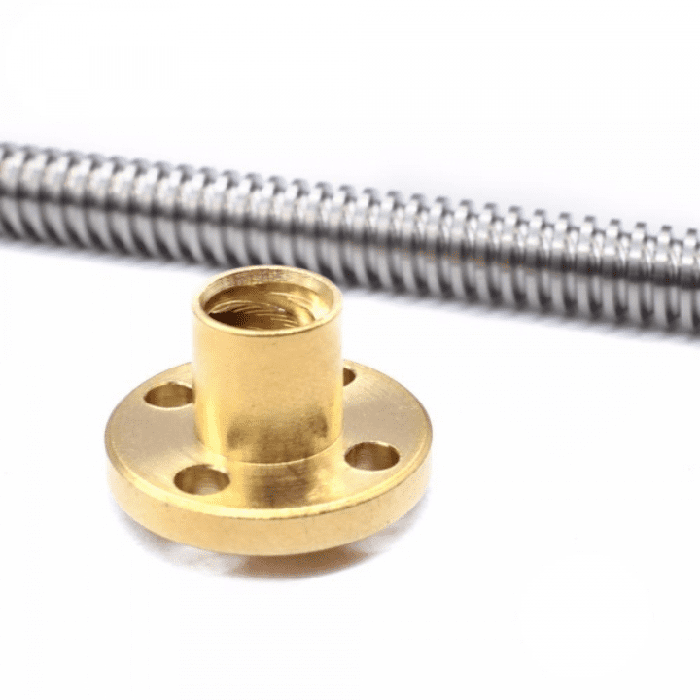 Iotcart SES-P-269 8mm Trapezoidal Lead Screw with Copper Nut - 3D Printer & CNC Use