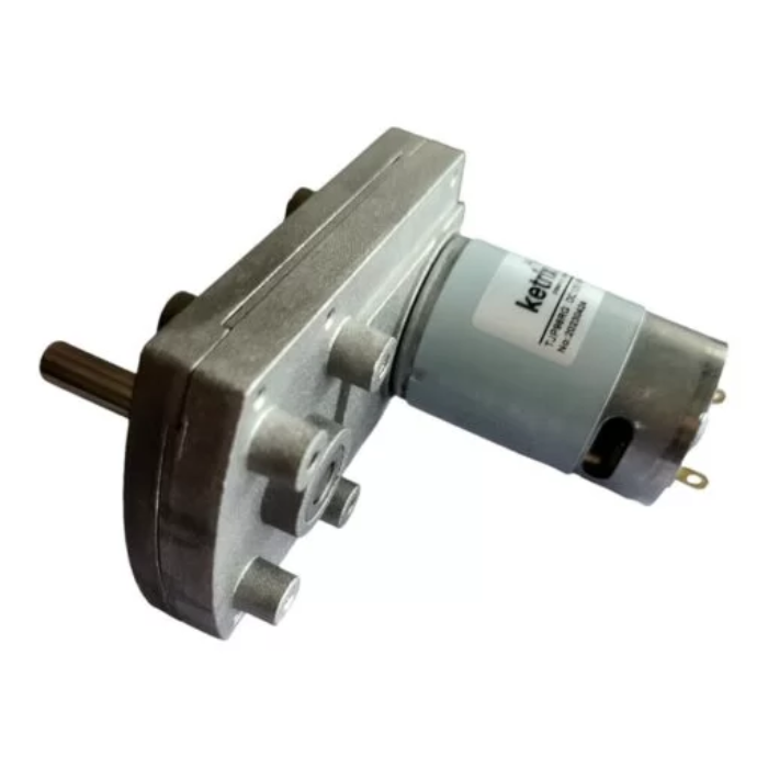 Iotcart SES-P-2694 60 RPM High Torque 12V DC Geared Motor - Robotics & Automation