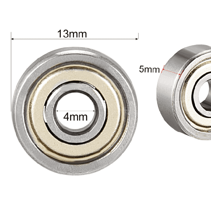 Radial Ball Bearing 624ZZ for 3D Printer