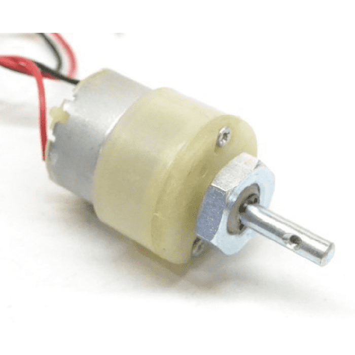 Iotcart SES-P-2708 30 RPM 12V DC Geared Motor - Robotics & Automation