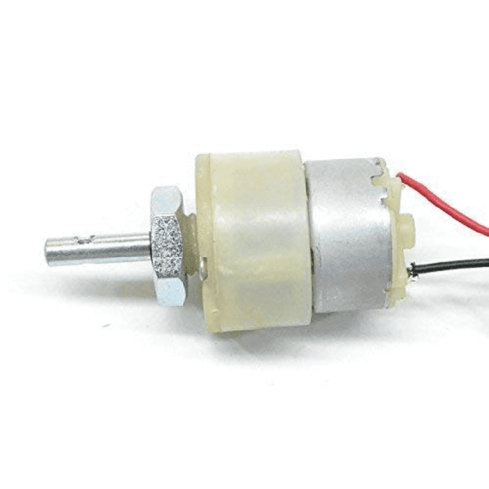 Iotcart SES-P-2708 30 RPM 12V DC Geared Motor - Robotics & Automation