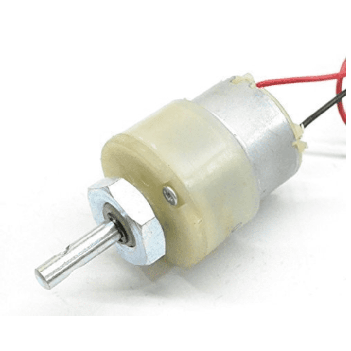 Iotcart SES-P-2708 30 RPM 12V DC Geared Motor - Robotics & Automation