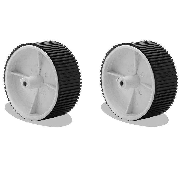 Iotcart 200 RPM DC Geared Motor with 10X4cm Wheel Set of 2 - Robotics & Automation
