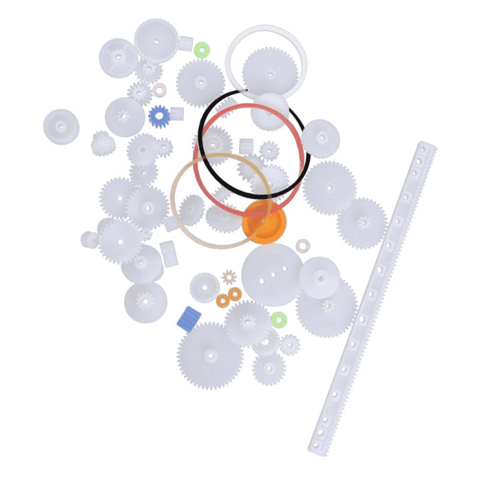 75 pcs-lot different type mini gear Plastic Gear Set