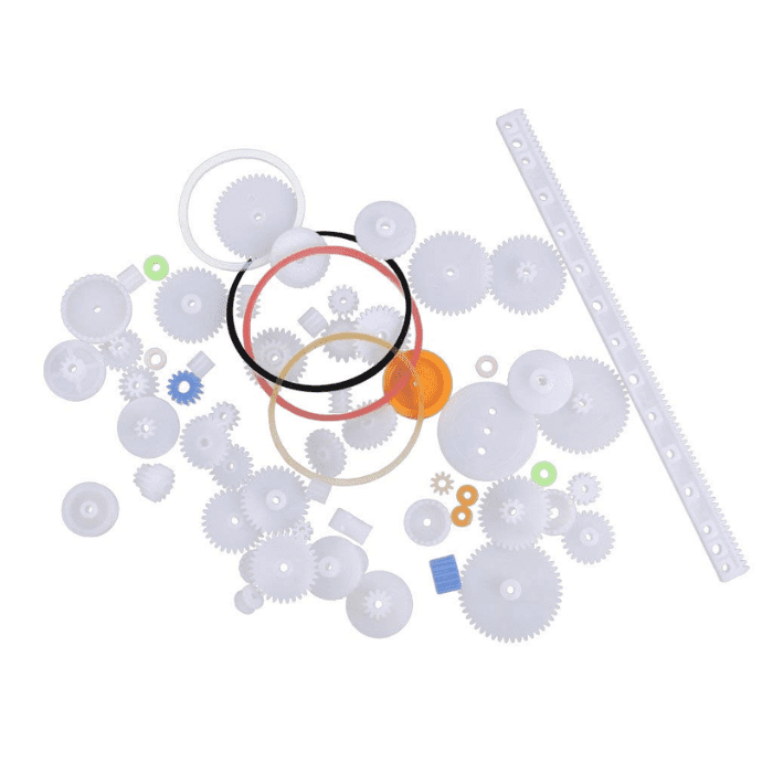 75 pcs-lot different type mini gear Plastic Gear Set
