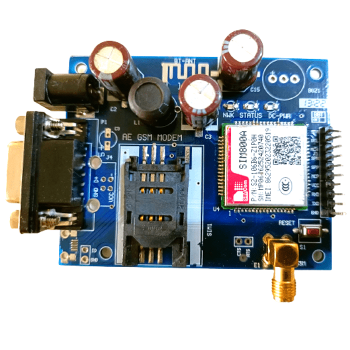 SIM 800A GSM Modem with SMA Antenna