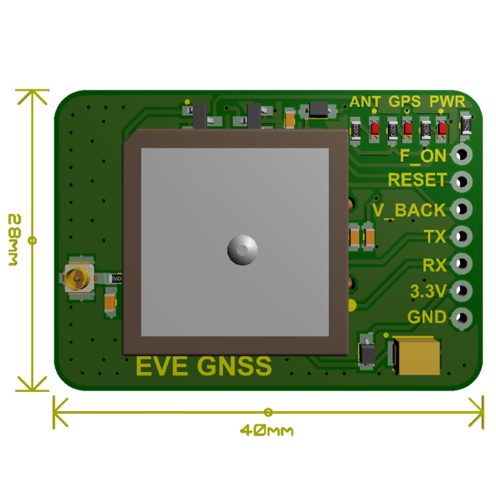 7Semi L86-M33 GPS GNSS Module - 3.3V UART - IoT & Robotics