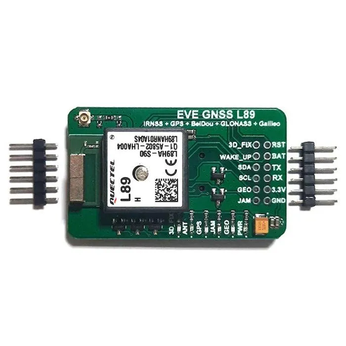 7Semi L89HA Multi-GNSS Module 3.3V I2C UART - GPS, NavIC, GLONASS, BeiDou for Drones & IoT