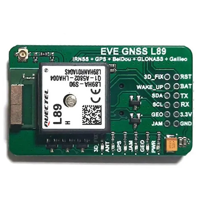 7Semi L89HA Multi-GNSS Module 3.3V I2C UART - GPS, NavIC, GLONASS, BeiDou for Drones & IoT