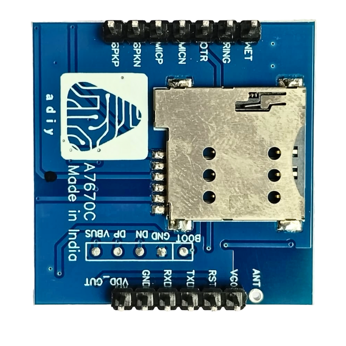 ADIY A7670C LTE Cat 1 4G GSM Breakout Board for IoT - Buy Online in India
