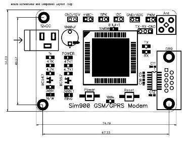 SIM900A GSM-GPRS Modem
