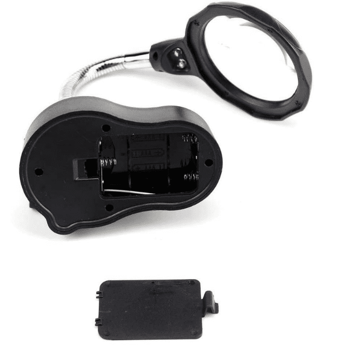 Helping hand Magnifier Led Glass with Soldering Stand