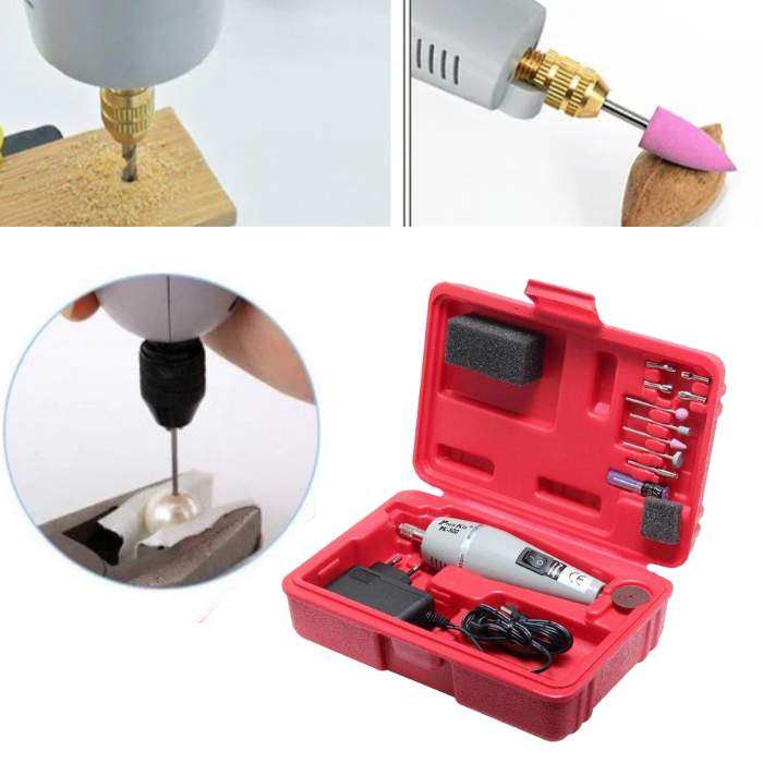 Iotcart Mini Electric Drill Set - 120W Precision Tool for Engraving & PCB Work - Buy in India