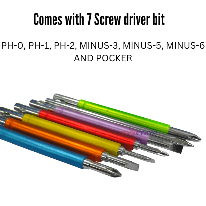 Multitec SDK-777i Combination Screwdriver Set