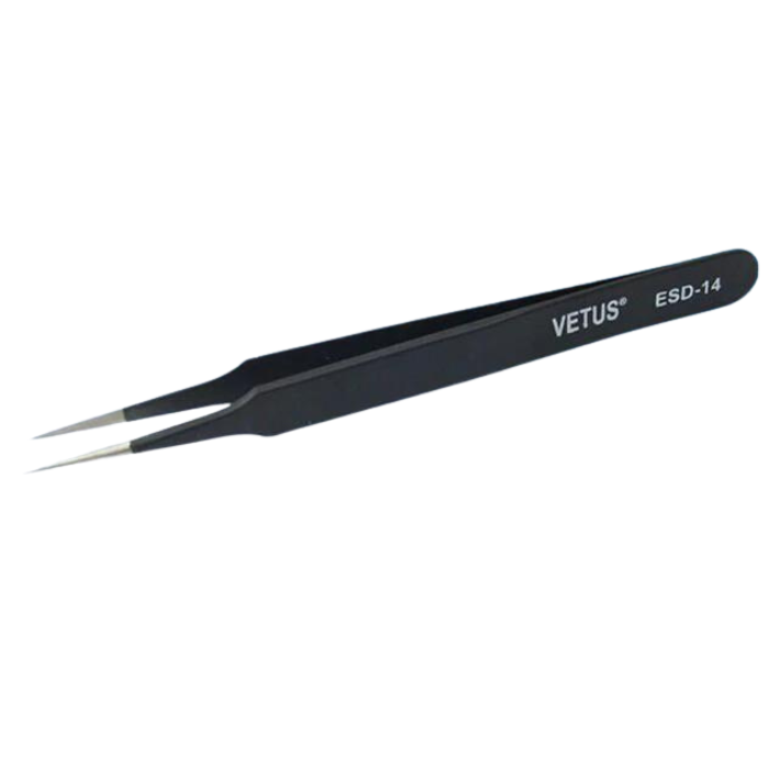 Iotcart SES-P-2823 Anti-Static Tweezers 6pcs Set - Precision Electronics Tool