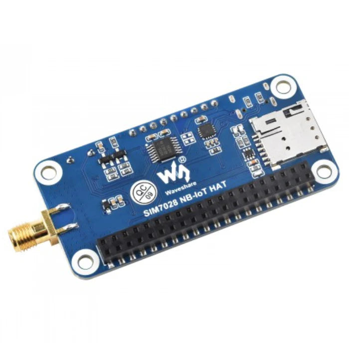 Waveshare SIM7028 NB-IoT HAT for Raspberry Pi with Global Band NB-IoT Communication Support