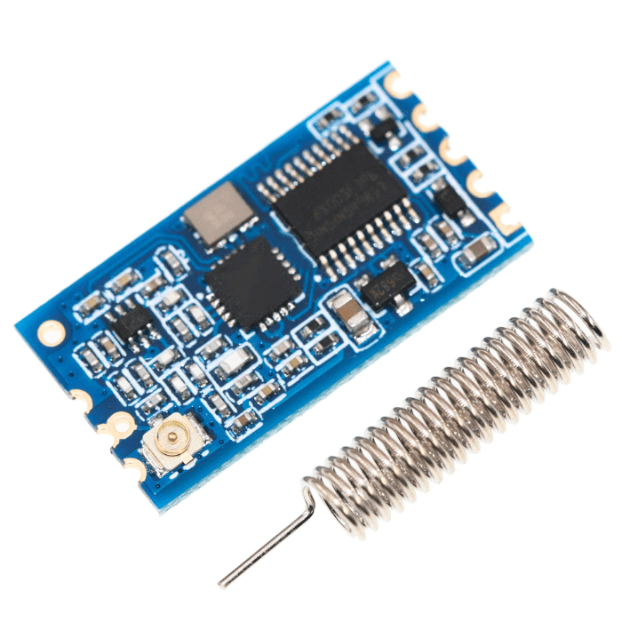 HC-12 Wireless RF UART Module 433MHz 100mW - Long Range Communication