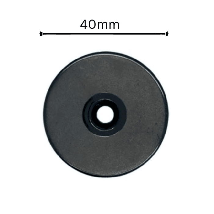 Iotcart SES-P-2847 125KHz Waterproof RFID Tag - 40mm ABS Coin for Asset Tracking